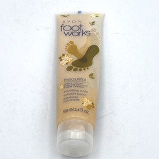 Avon Foot Works Beautiful Smoothing Scrub Ginger  White Tea 3.4 fl oz NEW
