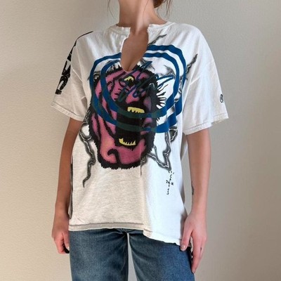 Cactus Jack By Travis Scott For Fragment Sunrise White Tee Mens M