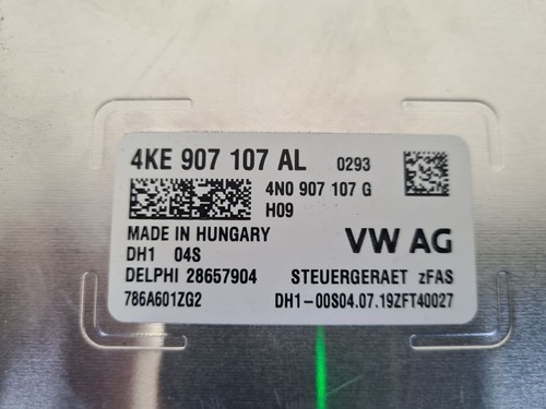 AUDI A8-S 2019 MHEV QUATTRO MK4 ADAS MODULE 4KE907107AL - Picture 3 of 9