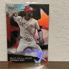 Elly De La Cruz Cincinnati Reds Hologram Baseball Trading Card Stars of the MLB