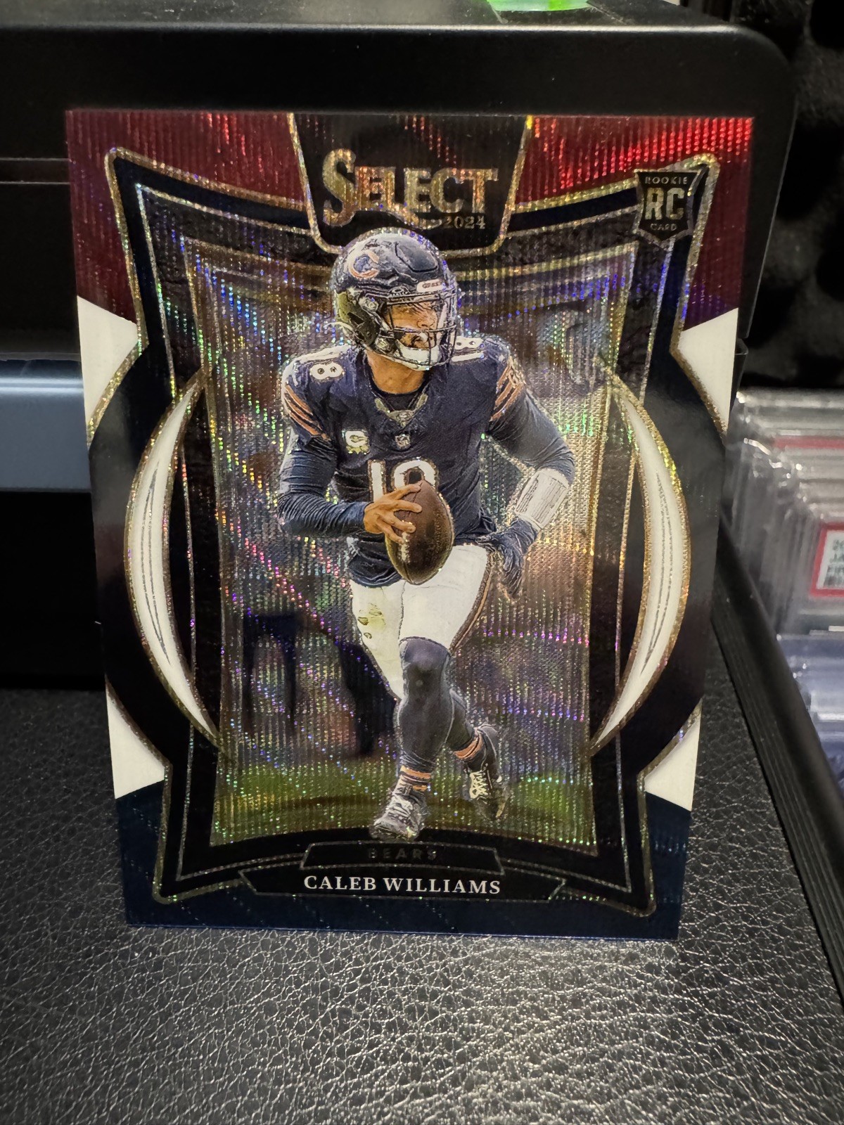 2024 Panini Select - Concourse Caleb Williams #25 Tri-Color Prizm /299 (RC)