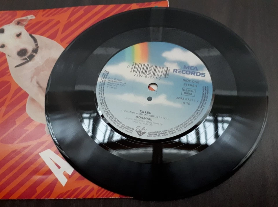 Adamski Single Killer MCA  RECORDS 2292 57273 7 - Bild 3 von 4