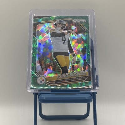 2025 Panini Prizm Chris Boswell Green Cracked Ice 