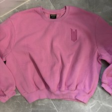 Wicked Paul Tazewell Defy Gravity Sweatshirt Size XXS Pink Crewneck Fleece Wacl3