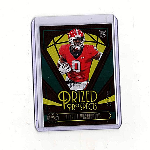 Darnell Washington Panini Legacy Prized Prospects #PP5 Green