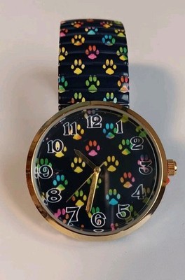 Varsales Cats Paws Stretch Band Women's Watch New Without Tags
