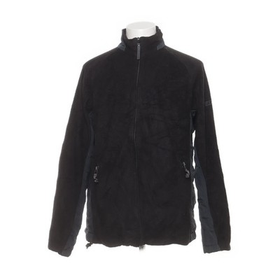 Chaps, Fleecejacke, Herren, Größe: L, Schwarz/Grau, Polyester, Fleece #y3n