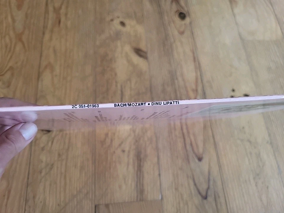 Vinyle 33t FRANCE EMI 2C 051-01963 MONO Bach / Mozart : Dinu Lipatti – - Photo 3/4