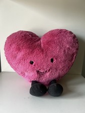 Jellycat Large Amuseable Pink Heart Plush Soft Toy