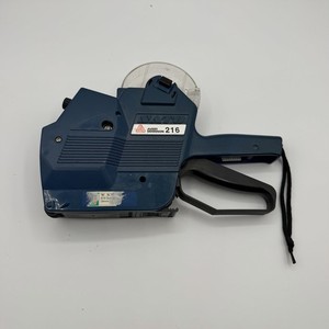 SATO AVERY DENNISON 216 Price Sticker Gun Retail Store Worker Blue 2 Line