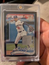 Topps Update Series 1989 Relics Mookie Betts Dodgers #89RU-MB Black /199