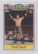 2021 Topps Heritage WWE Superstar Tribute The Miz Is Drafted to Raw #TM-5 e6j