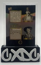 2025 Pieces of the Past Villains Dual Relic Billy the Kid Hardin #/778