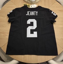 NFL Authentic Jersey Nike Elite Raiders 52 Ashton Jeanty Las Vegas Signed Auto 