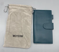 Moterm Leather Cover fits Hobonichi Weeks Mega Deep Teal