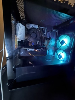 GeForce GTX Gaming Tower Desktop PC, Dedicated Graphics, RGB Lighting, Black