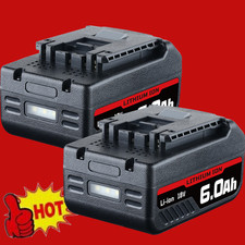 2X For Bosch 18V 6.0Ah Lithium-Ion Battery Professional GBA BAT609 BAT620 BAT610