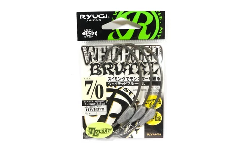 Ryugi HWB078 Weighted Pierce Brutal Hook Size 7/0, 3.5 grams (3783) - Picture 1 of 6