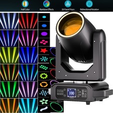 18Prism Beam Moving Head Light 250W LED Rotation DMX Gobo Stage Lighting DJ Show