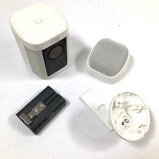 Ring Spotlight Cam Pro Advanced Outdoor Wireless Battery 1080p - White