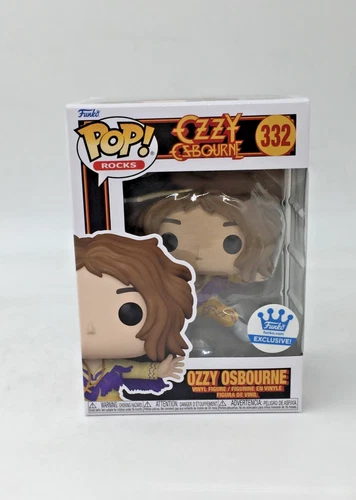 Funko POP! Rocks Ozzy Osbourne #332 Funko Exclusive with POP Protectors FLAW