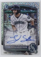2025 Bowman Chrome Prospect HTA Choice Refractor /150 Jared Sundstrom Auto
