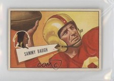 1952 Bowman Small Sammy Baugh #30 HOF 5x2
