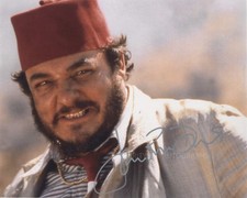 JOHN RHYS-DAVIES as Sallah - Indiana Jones GENUINE SIGNED AUTOGRAPH