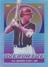 2021 Panini Overdrive Holo #2 Ha-Seong Kim RC Rookie Card