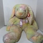 Vintage TY Beanie Baby Extra Large Hippie Bunny Rabbit Plush Toy Buddy 26" Inch