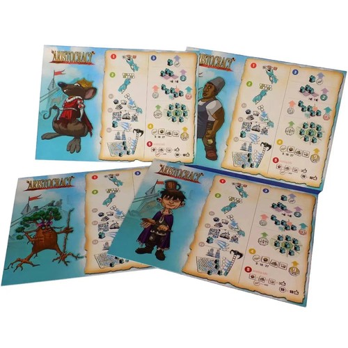 Aristocracy - Area Control Zivilisation Brettspiel für Familie und Erwachsene (2-4 Seiten - Bild 6 von 9