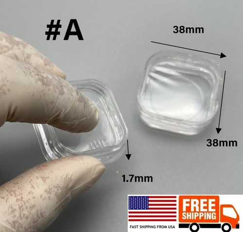 Dental Retainer Denture Storage Box Veneer Membrane Case Boxes with/no slot USA - Picture 9 of 15