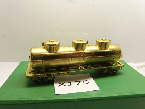 X175 Overland Models Inc 3132 ACF triple cúpula tanque coche 8.000 gal. Modelo latón | Condition: Gebraucht