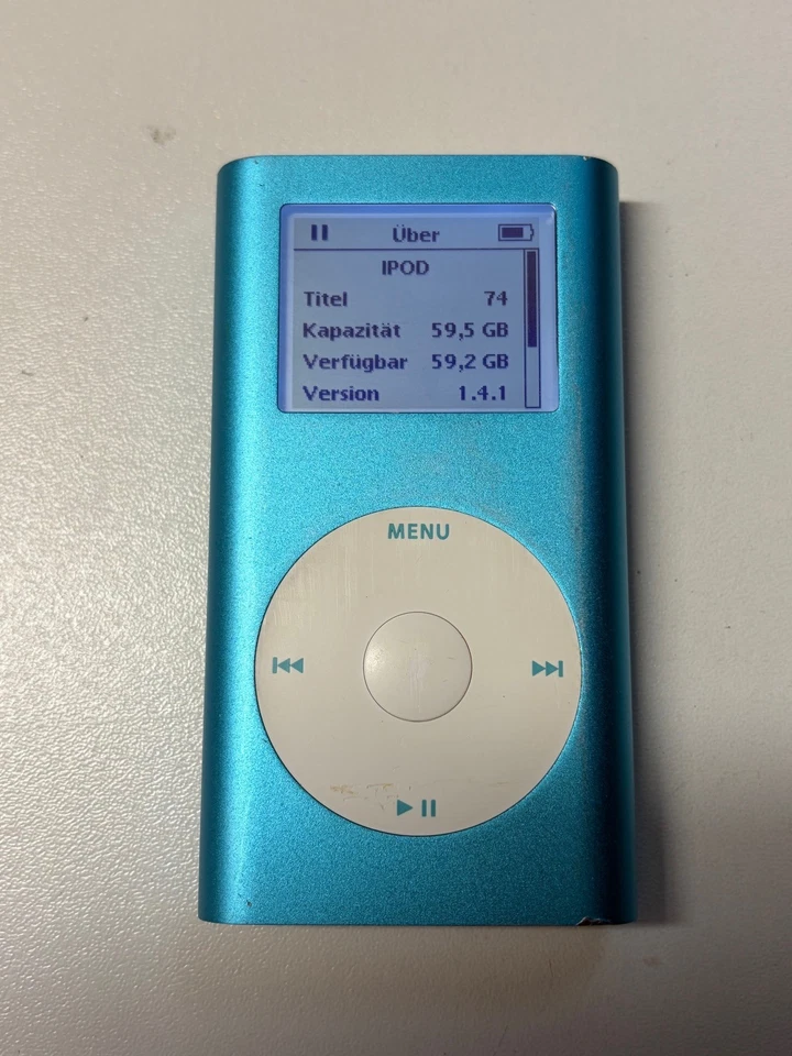 Apple iPod mini 2. Generation 2g blau (64 GB) A1051 Flash Speicher Händler - Bild 2 von 4