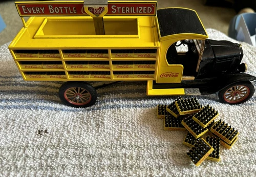 Coke Cola Vintage Collectible Truck By Danbury Mint Finely Detailed