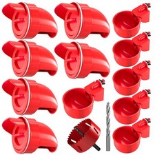 Chicken Feeder No Waste Automatic Poultry Feeder DIY Chicken Feeders