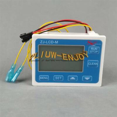 G1'' ZJ-LCD-M Flow Water Sensor Meter+Solenoid valve+Digital LCD Display control