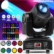 120W GOBO Moving Head Stage Lighting RGBW LED DJ DMX Beam Bar Disco Party Lights