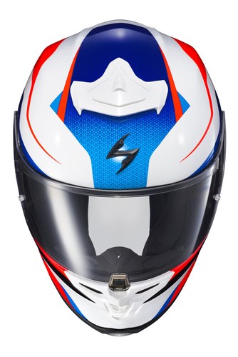 New Scorpion Exo R1 Exo-R1 Air Hive White Red Blue Motorcycle Helmet DOT ECE - Bild 5 von 5