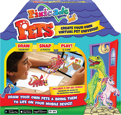 Pixicade Pets VIP Draw Your Own Pets & Bring Them to Life On Your