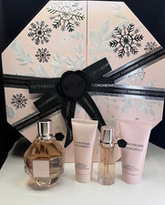 Flowerbomb Viktor Rolf Eau De Parfum And Body Lotion 4 Piece Set NIB