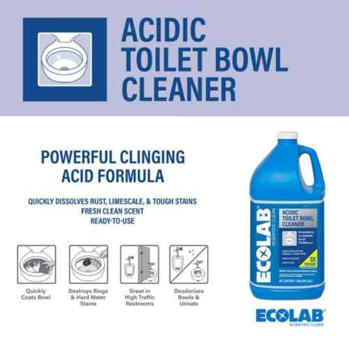 1 Gal. Acidic Toilet Bowl Cleaner and Limescale Remover for Bathroom Toilets and - Picture 3 of 9