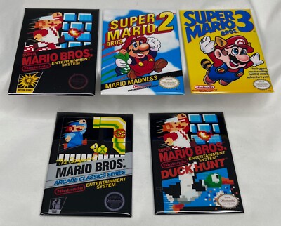 Ultimate NES Mario Collection - 17 Piece Refrigerator Magnet Set (2.5'' x 3.5'')