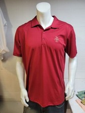 Antigua short sleeve red golf polo shirt L / we2466 r4 t17