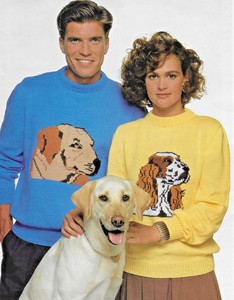 golden retriever knitting pattern