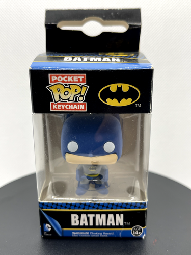 Batman - DC Comics Classic Blue - Funko Pocket Pop! Schlüsselanhänger NOS ungeöffnet