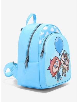 Loungefly Disney Pixar Up Young Carl And Ellie Mini Backpack 