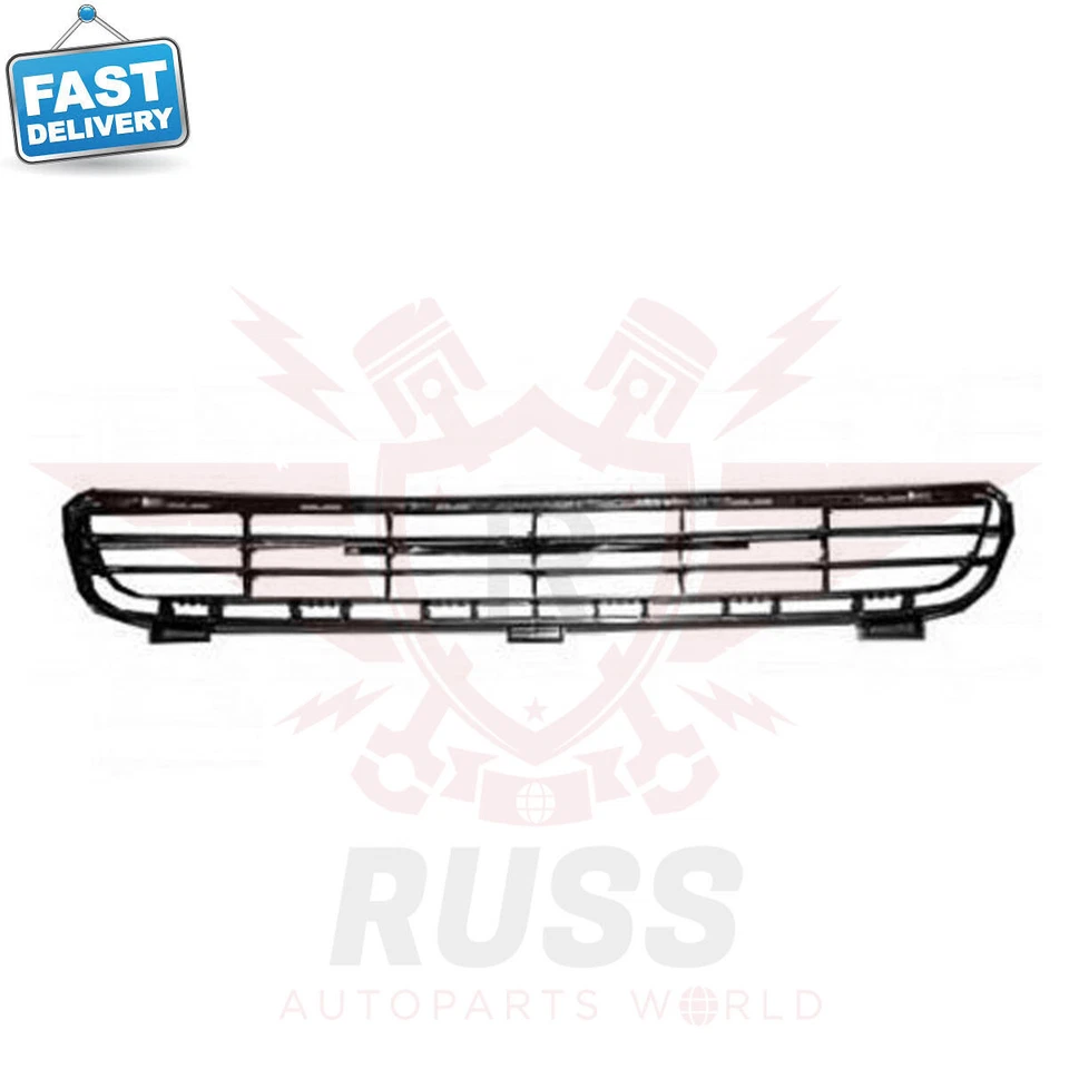 New Front Bumper Grille & Fog Lamp Cover Black 3PC Fits 2007-2009 TOYOTA CAMRY Foto 3 de 4