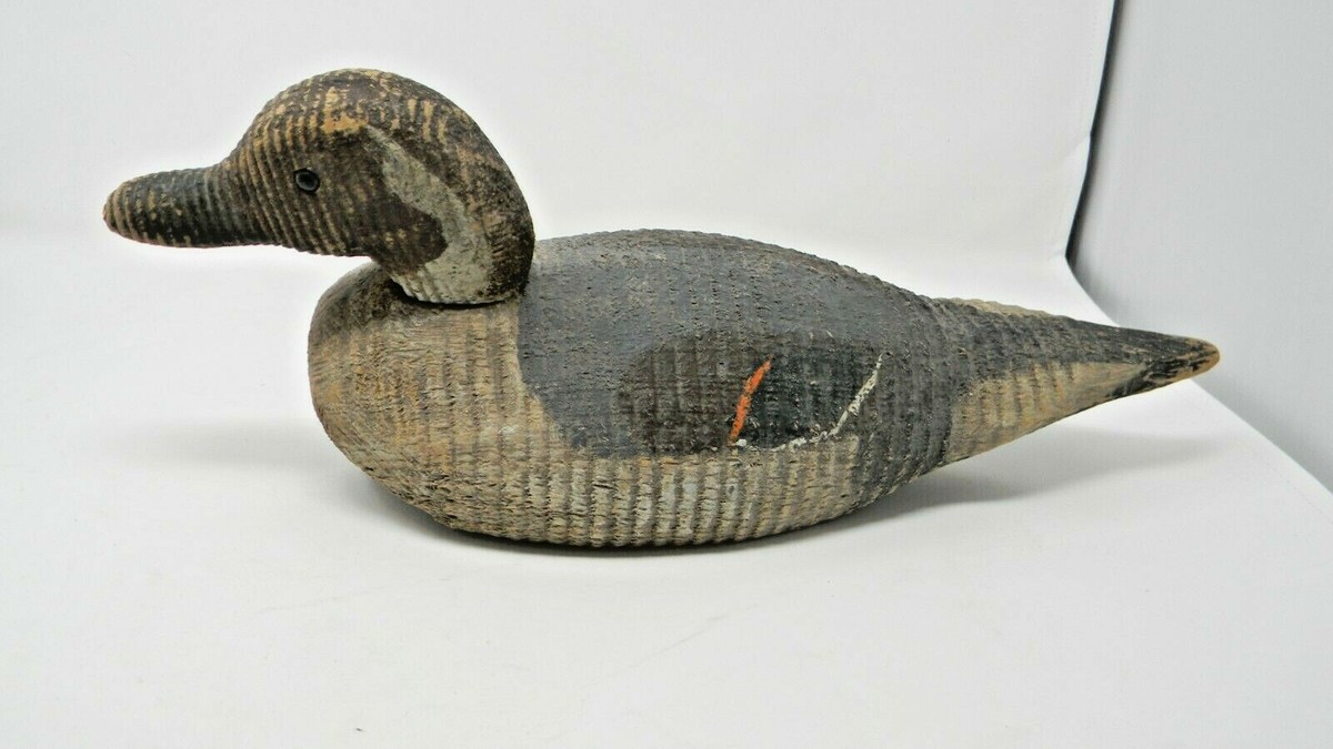 Vintage Wood Duck Decoy- Pintail | eBay