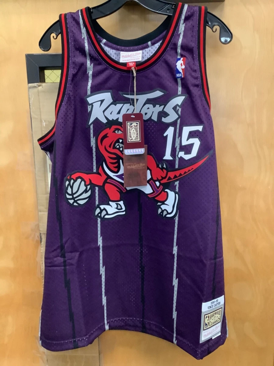 New Vintage Nike NBA Toronto Raptors Vince Carter 15 Swingman Jersey Men's  Large